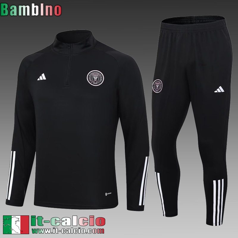 Inter Miami Tute Calcio + PANTALONI nero Bambini 23 24 C01