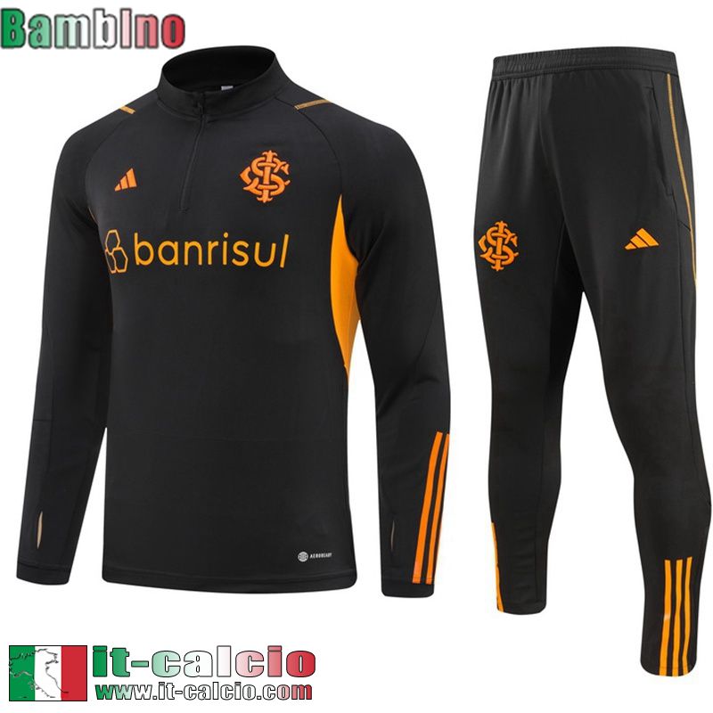 Internacional Tute Calcio + PANTALONI nero Bambini 23 24 C27