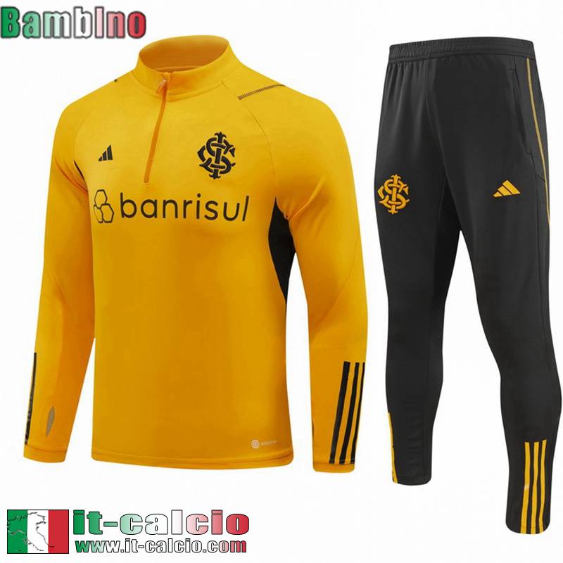 Internacional Tute Calcio + PANTALONI giallo Bambini 23 24 C28