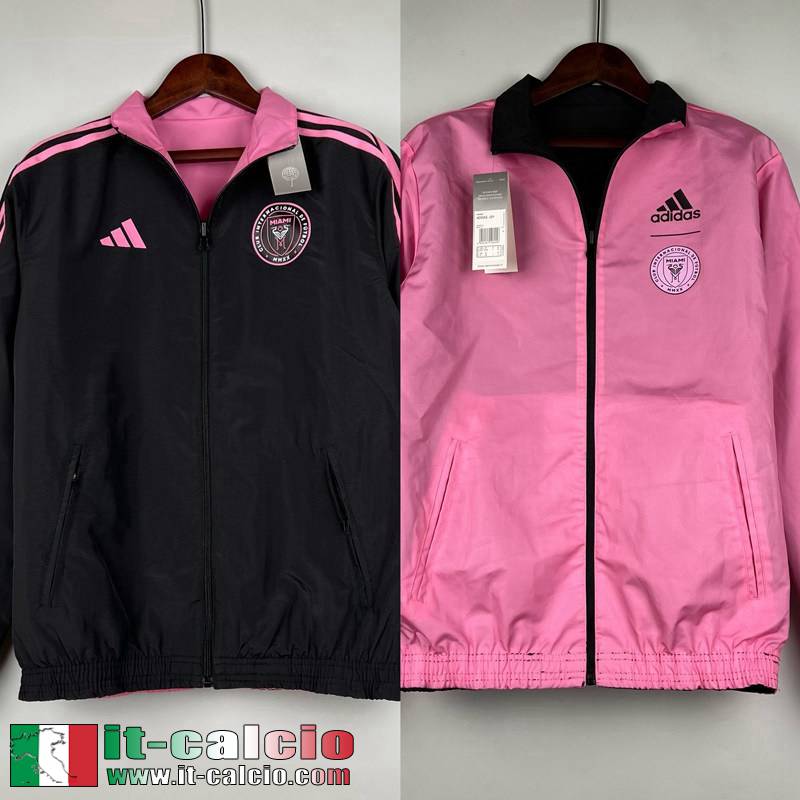 Inter Miami Giacca a vento Reversible nero rosa Uomo 23 24 D59