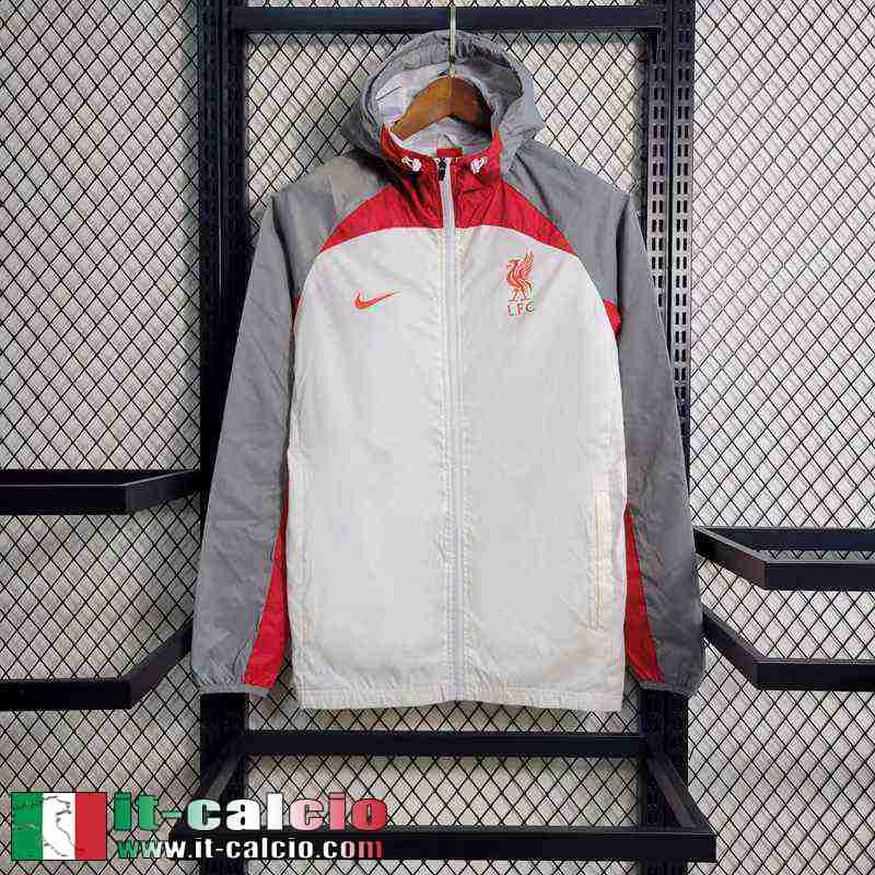 Liverpool Giacca a vento Bianco Uomo 23 24 D90