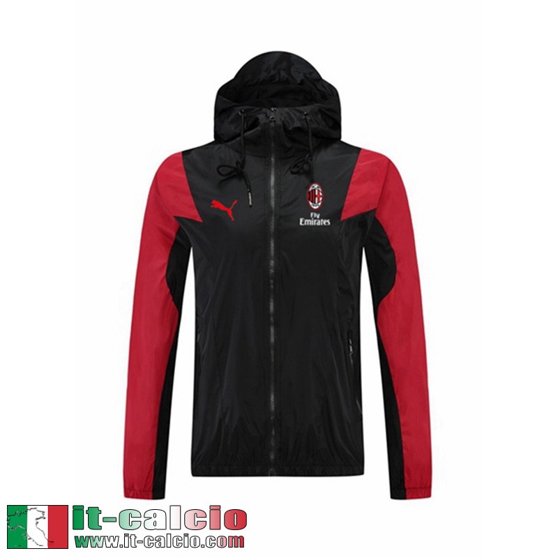 AC Milan Giacca a vento nero Uomo 23 24 D94