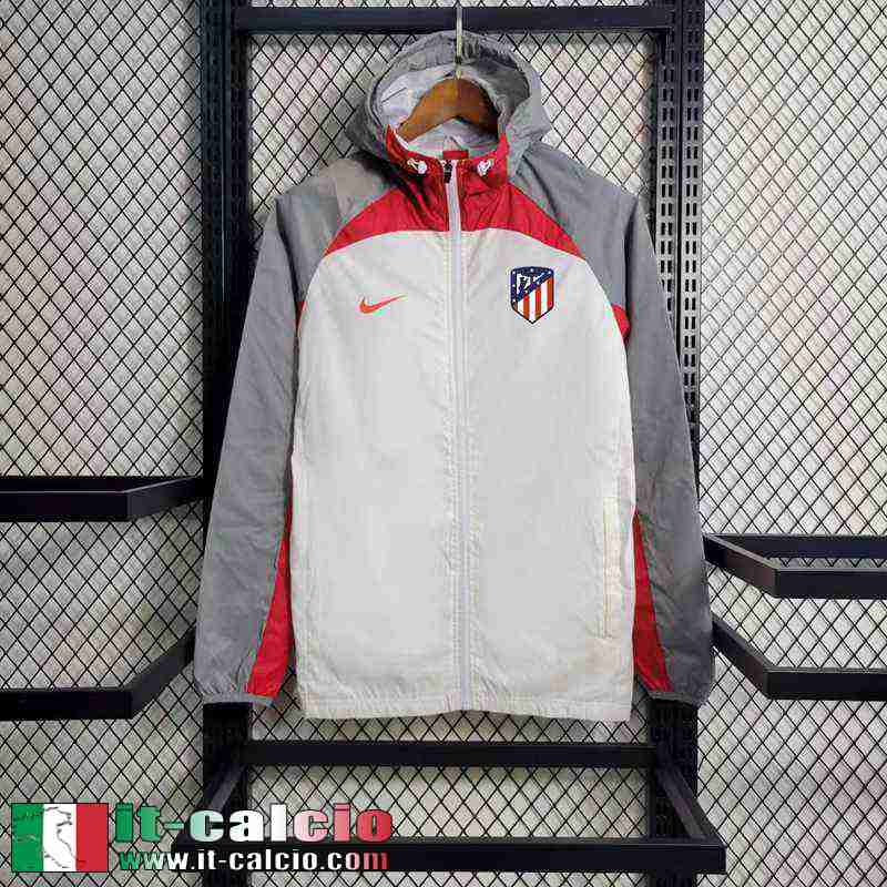 Atletico Madrid Giacca a vento Bianco Uomo 23 24 D97