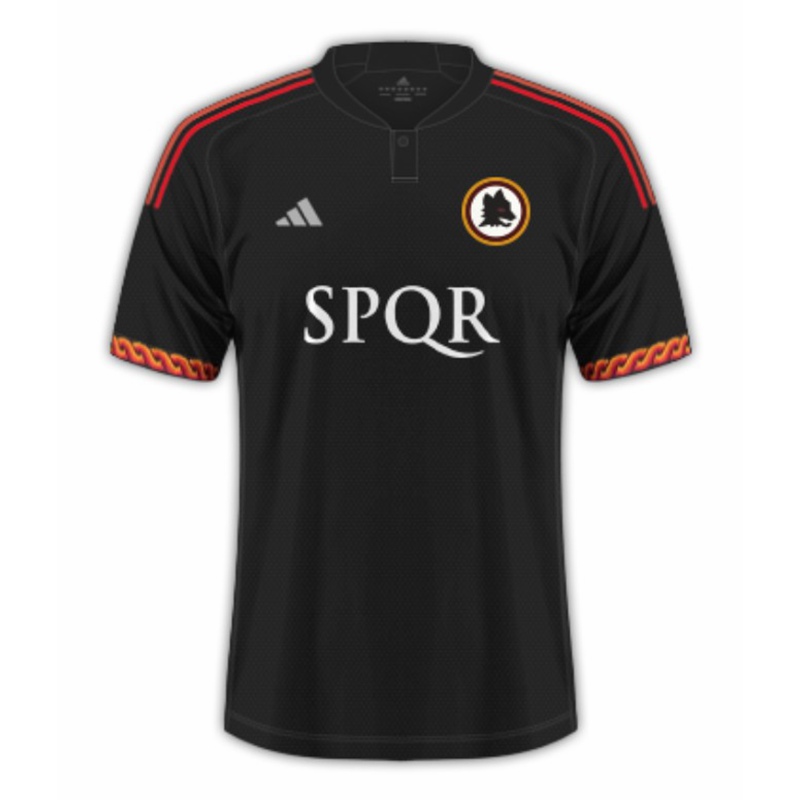 SPQR AS Roma Maglia Calcio Terza Uomo 23 24