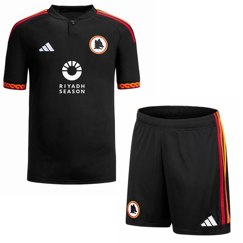 AS Roma Maglia Calcio Terza Bambini 2023 2024