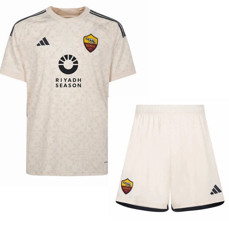 AS Roma Maglia Calcio Seconda Bambini 2023 2024