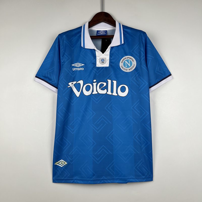 Napoli Retro Maglia Calcio Prima Uomo 93 94 FG10.68