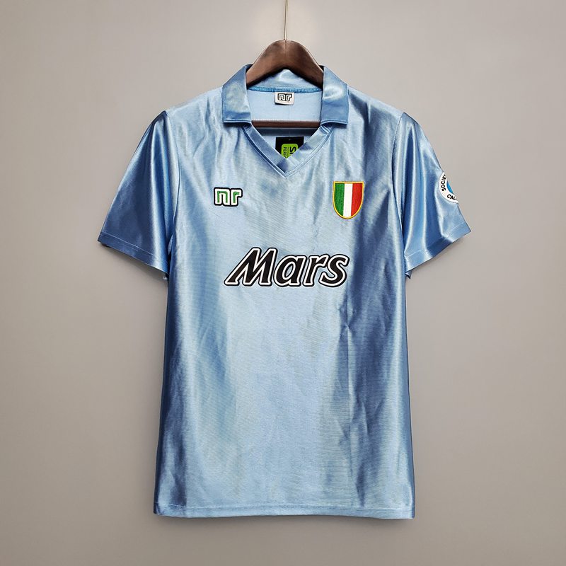 Napoli Retro Maglia Calcio Prima Uomo 90 91 FG10.65