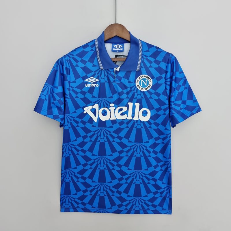 Napoli Retro Maglia Calcio Prima Uomo 91 93 FG10.6