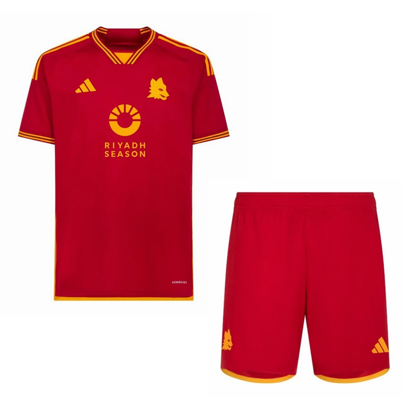 AS Roma Maglia Calcio Prima Bambini 2023 2024