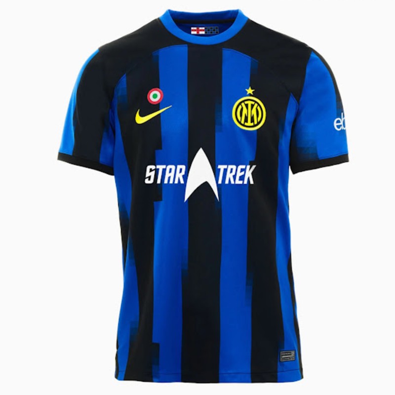 STAR TREK Inter Milan Maglia Calcio Prima Uomo 2023 2024